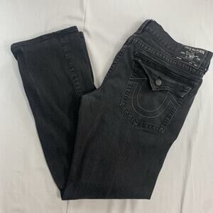 True Religion Jeans Mens 38x31 Back Ricky Relaxed Straight Denim